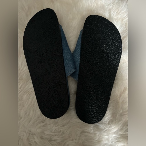 Denim Zara Sandals - Picture 2 of 2
